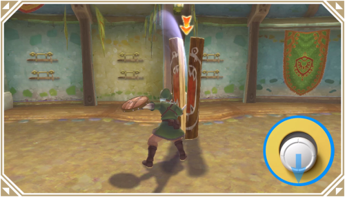 The Legend of Zelda: Skyward Sword HD-commandes