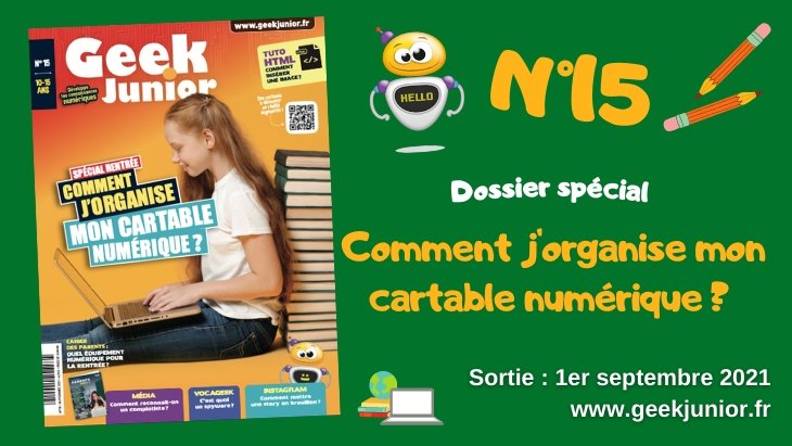 Geek Junior n°15 - magazine