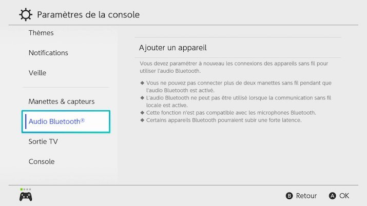 Nintendo Switch : comment connecter un casque ou des écouteurs Bluetooth -  Numerama