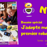 Dossier spécial Robots dans le numéro de novembre de Geek Junior (n°17)