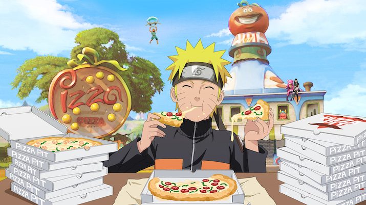 Naruto Fortnite Écran de chargement