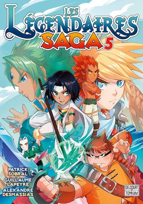 Les légendaires Saga 5 Sorties Mangas 