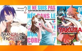 Les sorties mangas animés #32