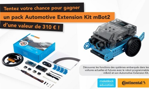 Concours : gagne un mBot2 et son Automotive Extension Kit !