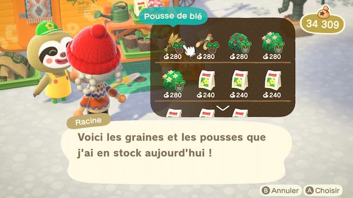 PDT Animal Crossing Recettes