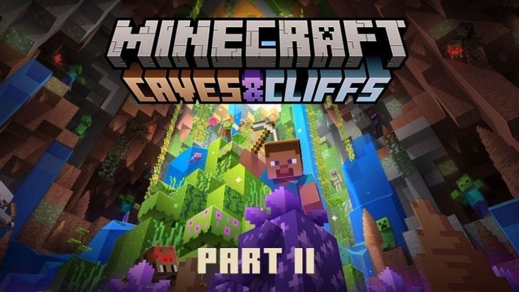 Minecraft : la mise à jour 1.18 – Caves & Cliffs : Partie 2 est disponible