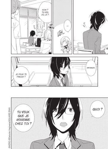 Horimiya Image Sorties Mangas