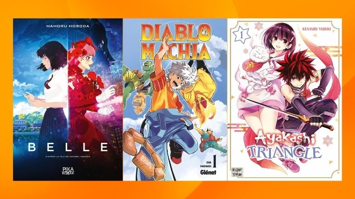 Les sorties mangas/animés : Ayakashi Triangle, Belle, Diablomachia… #37