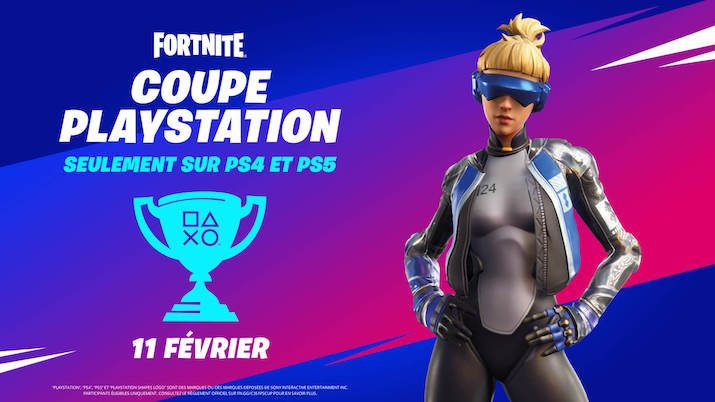 Coupe PlayStation Fortnite