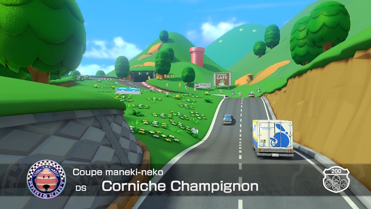 Corniche Champignon DLC Mario Kart Geek Junior