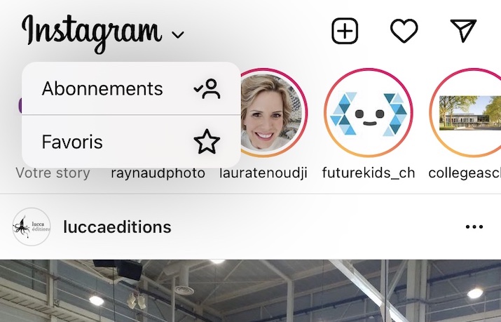 Instagram Favoris Abonnements