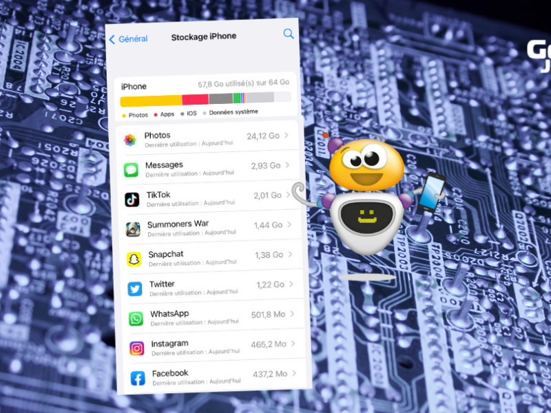 Comment faire de la place sur ton smartphone Le tuto