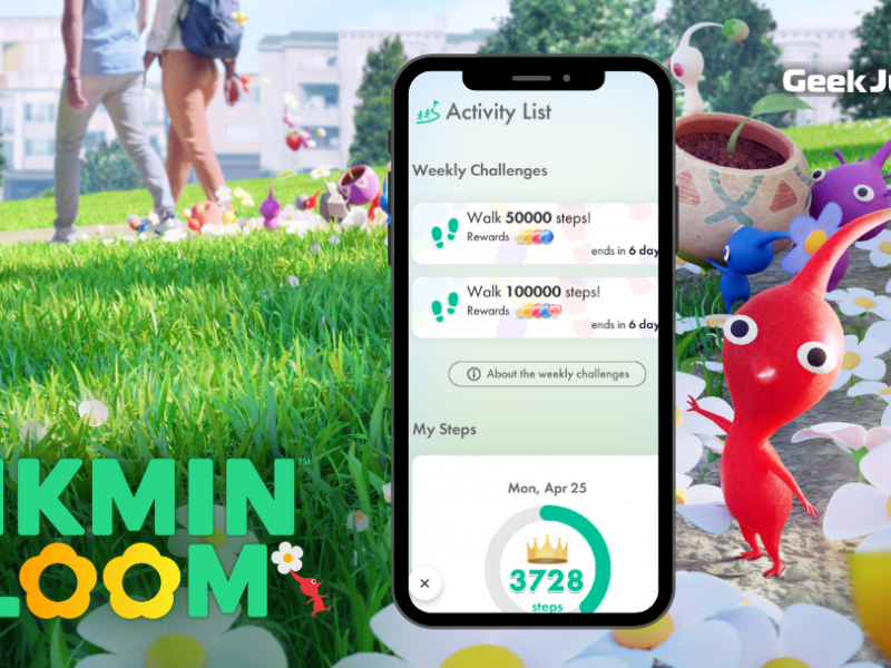 Pikmin Bloom Défi Hebdomadaire