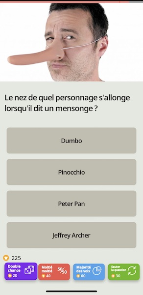 QuizzLand question