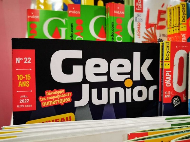 Geek Junior en kiosque