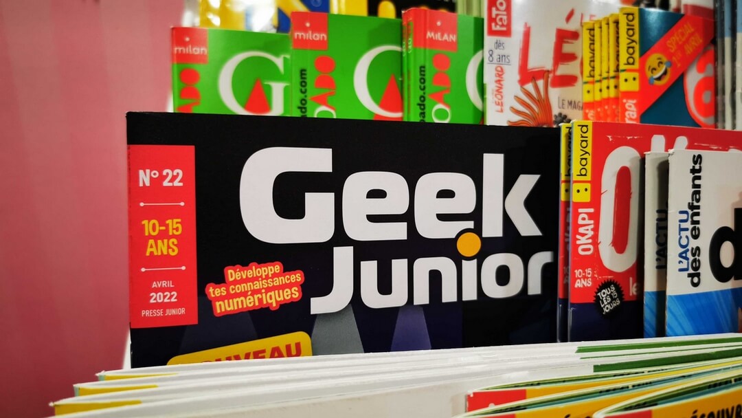 Geek Junior en kiosque