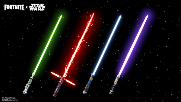 Fortnite x Star Wars - Lightsabers