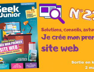 Sortie n°23 Geek Junior