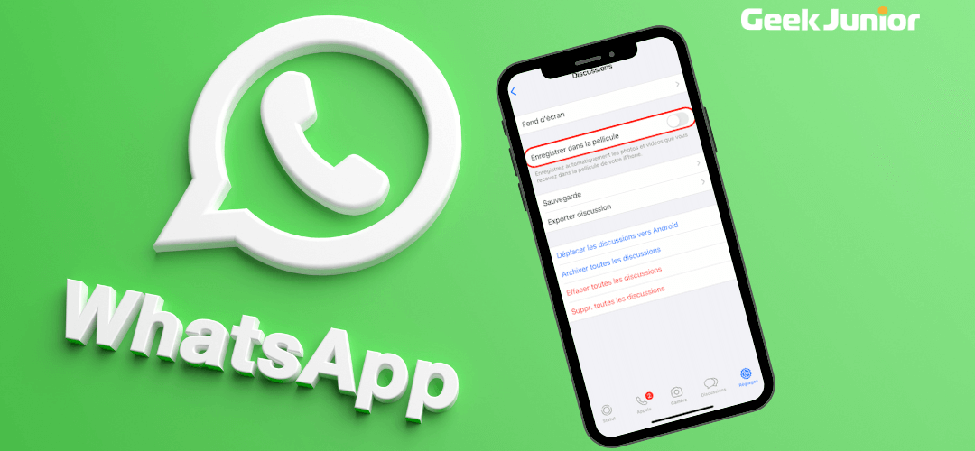 Désactiver Images WhatsApp