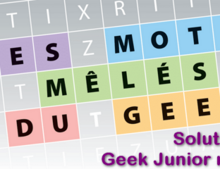 Geek Junior - jeux du geek Solutions