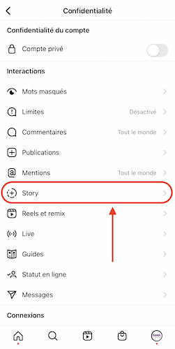 Limiter_Désactiver_Réponses_Story_Instagram_GeekJunior_4