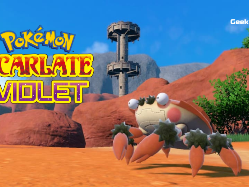 Pokémon Écarlate et Violet Craparoi