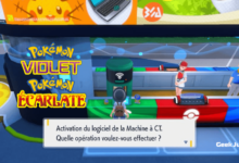 Machine CT Pokémon Ecarlate Violet