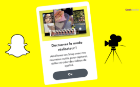 Mode Réalisateur Snapchat Geek Junior