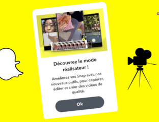 Mode Réalisateur Snapchat Geek Junior