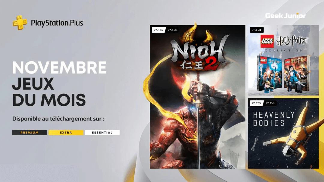 PlayStation Plus novembre 2022