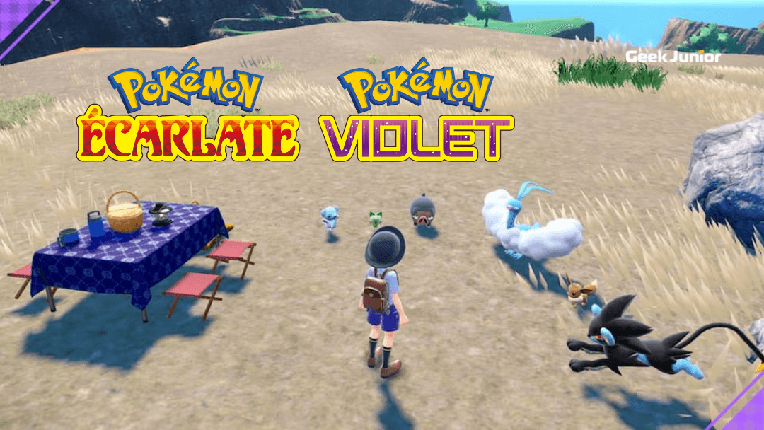 Pokémon Ecarlate Violet Pique-nique