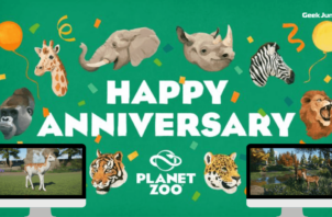 Anniversaire Planet Zoo 3 ans