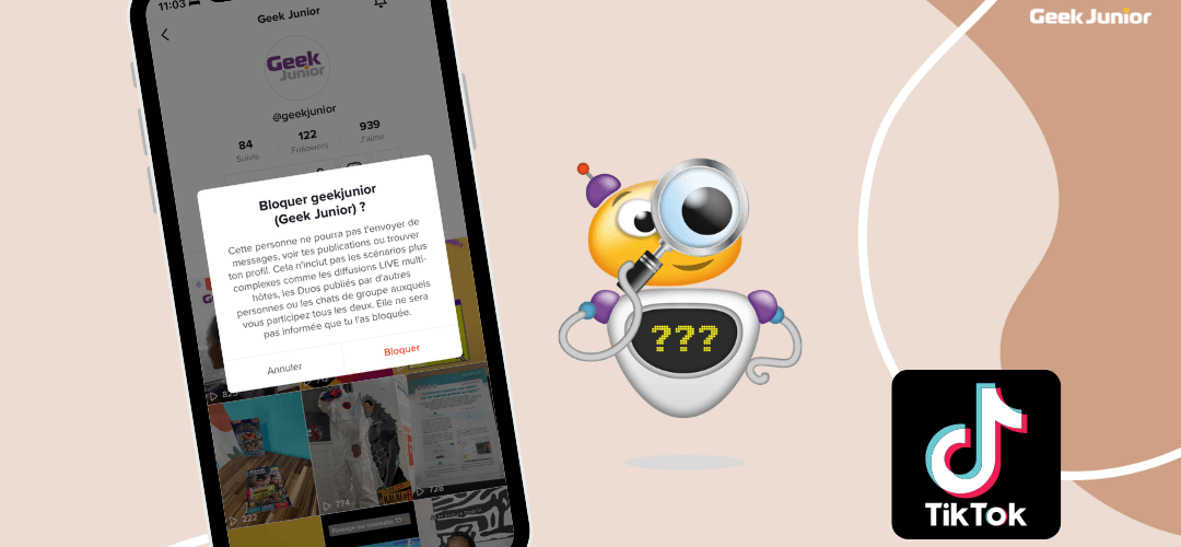 Comment bloquer un compte indésirable sur Tiktok