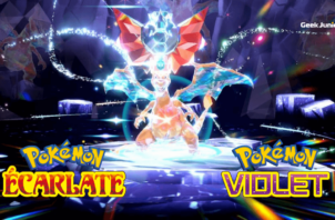 Dracaufeu dans Pokémon Ecarlate et Violet