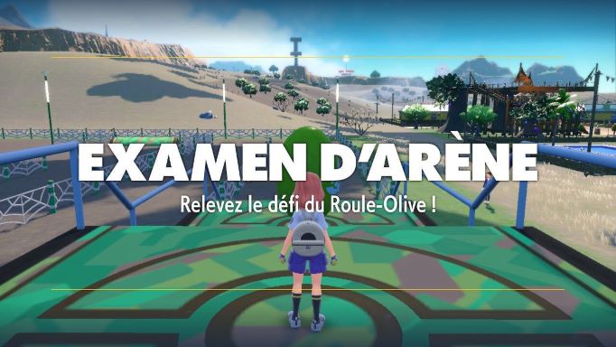 Pokémon Écarlate et Violet Arène de Sevaro exam début