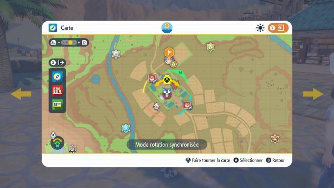 Pokémon Écarlate et Violet carte de Sevaro