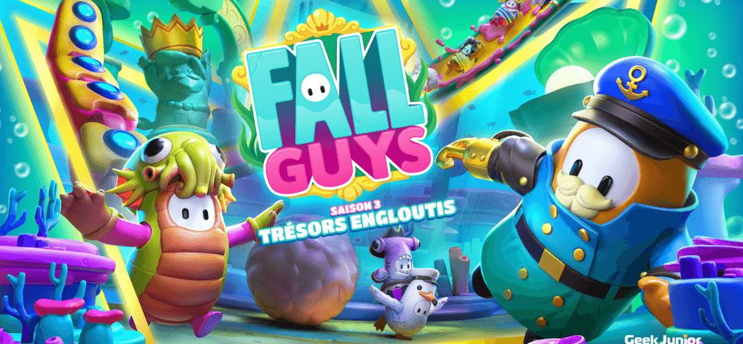 Trésors engloutis Saison 3 Fall Guys