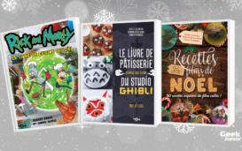 3 livres de recettes geek