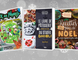 3 livres de recettes geek