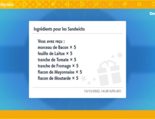 5 codes cadeaux mystère Pokémon Ecarlate Violet