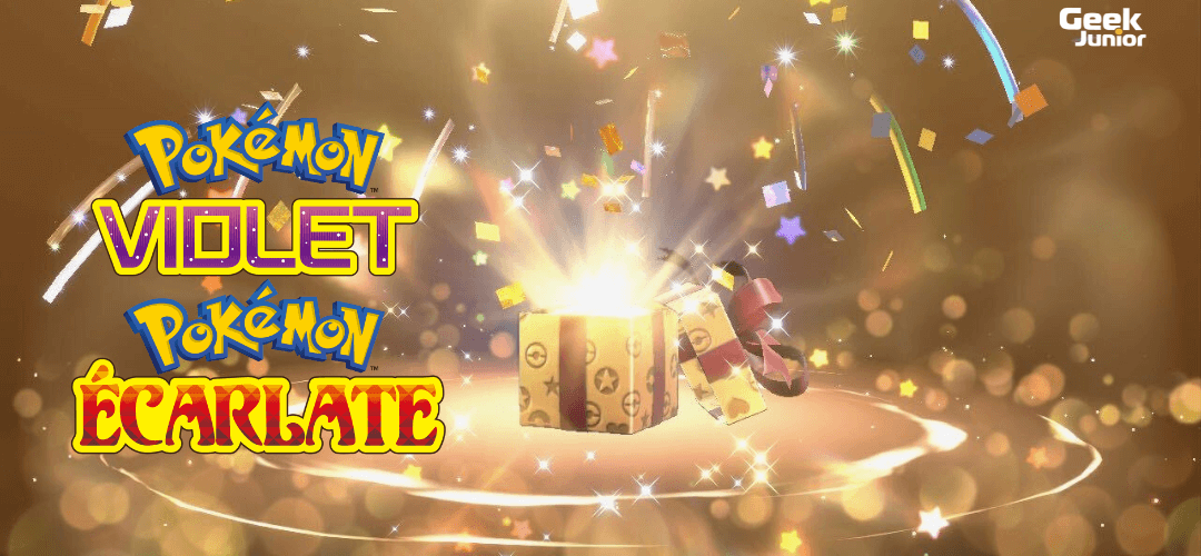 Cadeau Mystère Pokémon Écarlate Violet