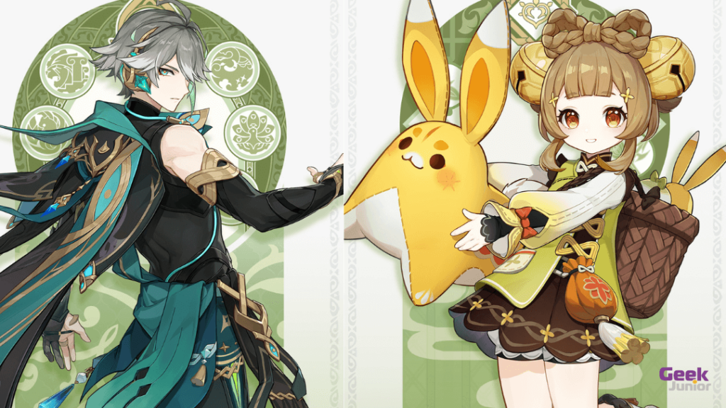 2 nouveaux personnages dans Genshin Impact Alhaitham et Yaoyao ! Geek Junior