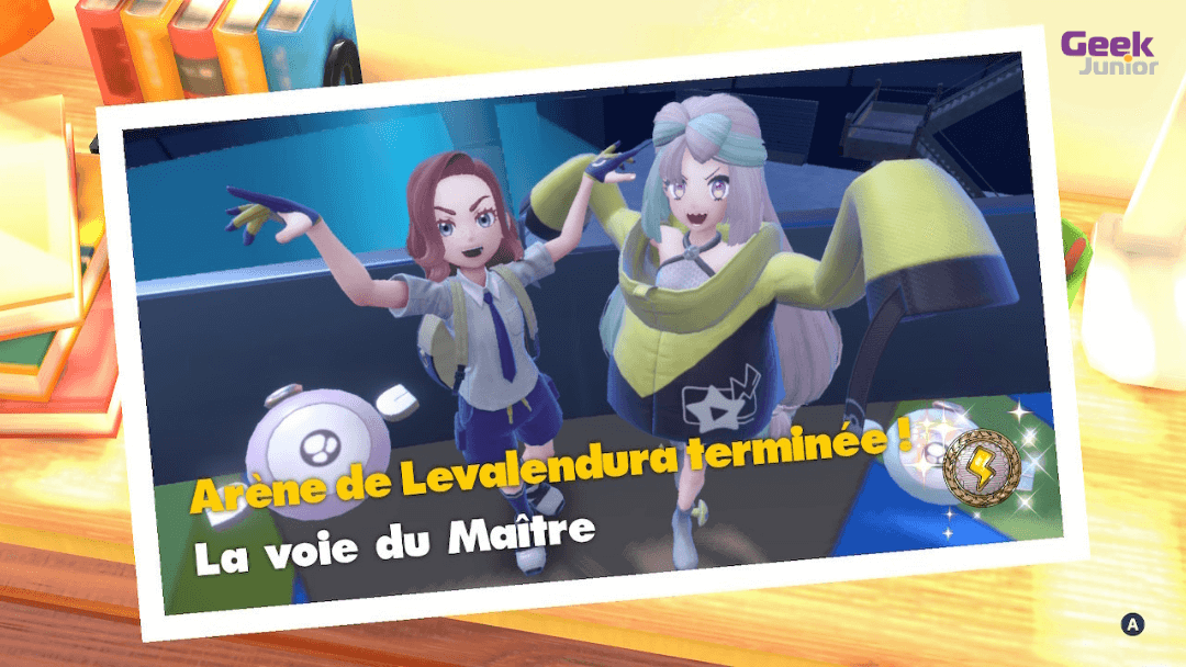 Pokémon Ecarlate Violet Arène Electrik