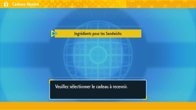 PokémonEcarlateViolet_SelectionnerCadeau