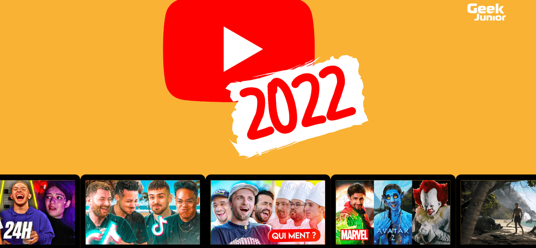 TOP 10 vidéos YouTube 2022