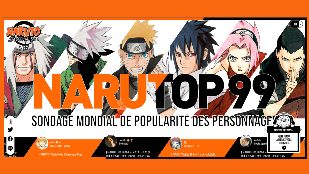 Vote meilleur personnage Naruto