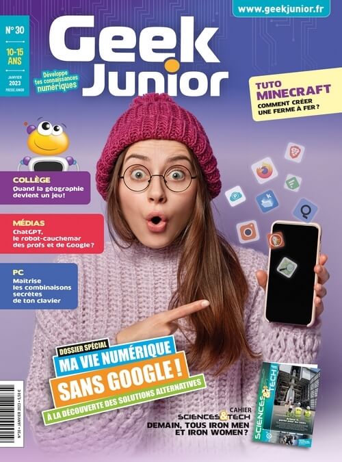 Geek Junior n°30 - janvier 2022