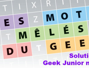 Mots mêlés du geek