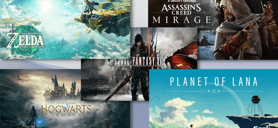 Sorties Jeux vidéo 2023 TOP5