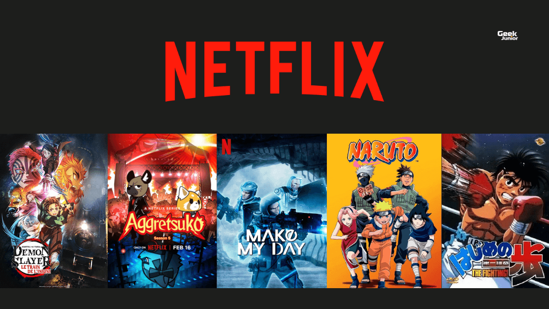 TOP 5 des sorties animes sur Netflix en février